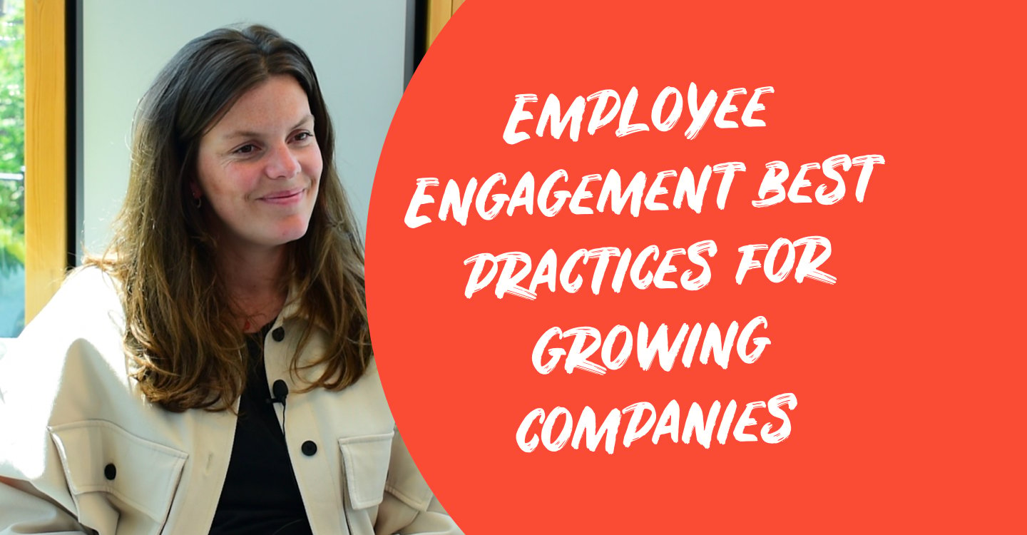 Andrea Popma employee engagement best practices for growing companies