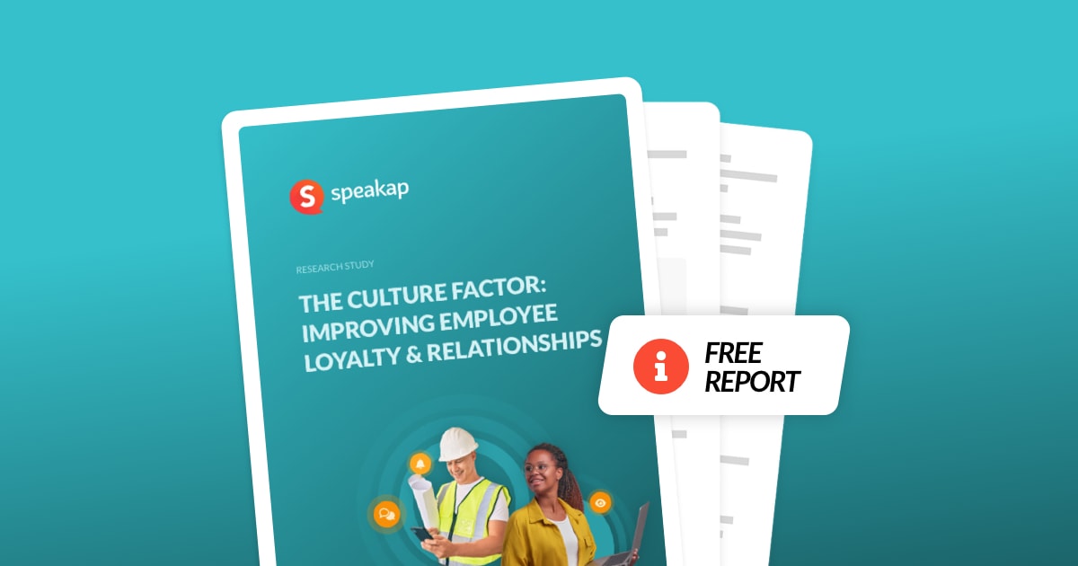 A research poster image for Improving Employee Loyalty and Relationships